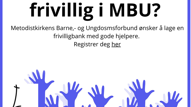 Barna og ungdommene trenger frivillige